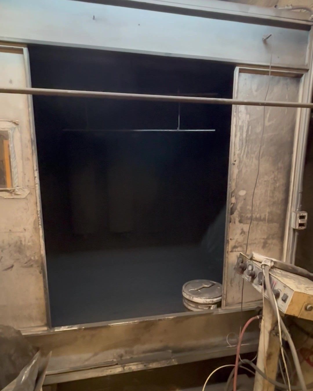 Cabina de pintura electrostática